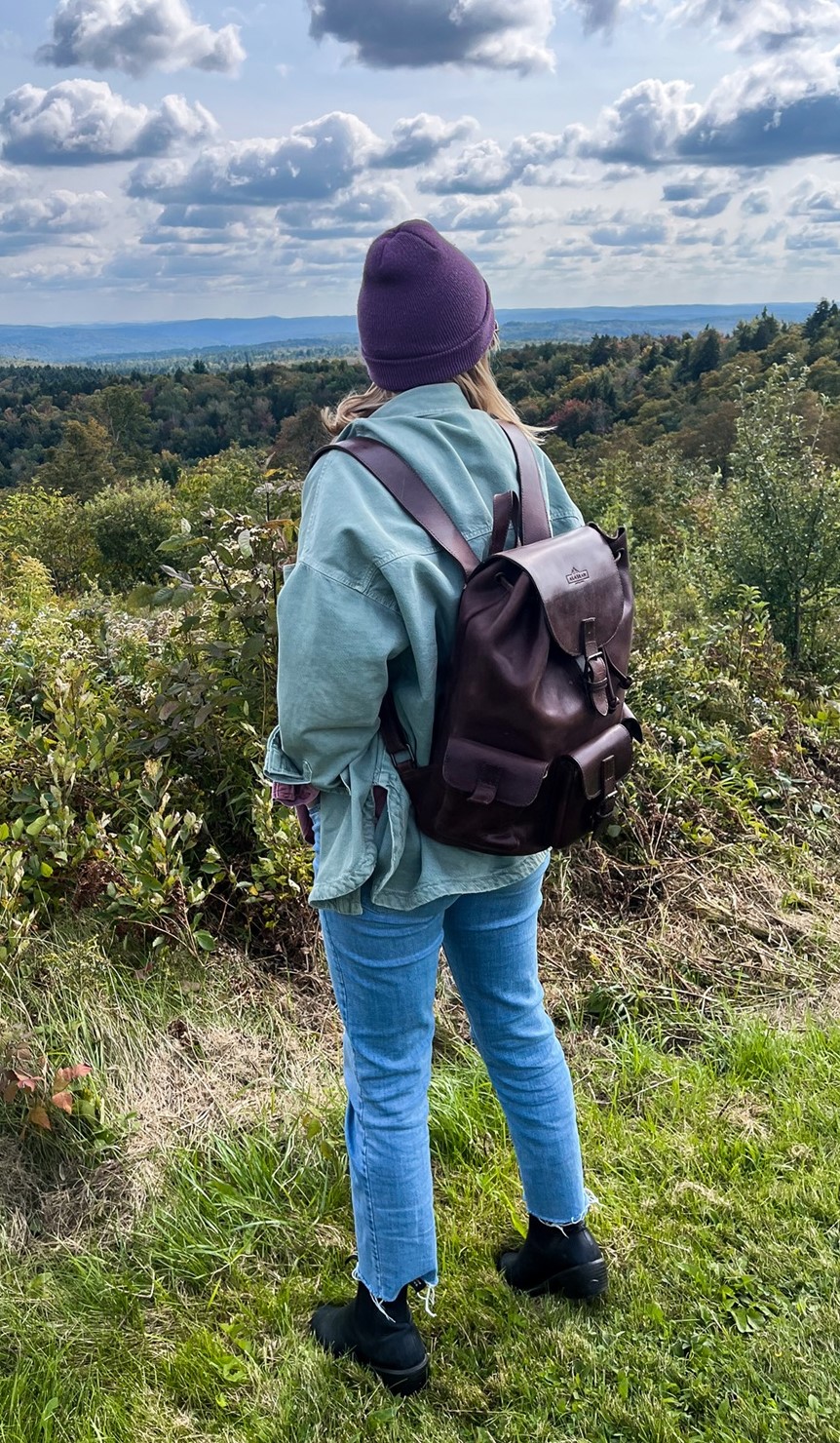 Piper Crazy Horse Leather Backpack